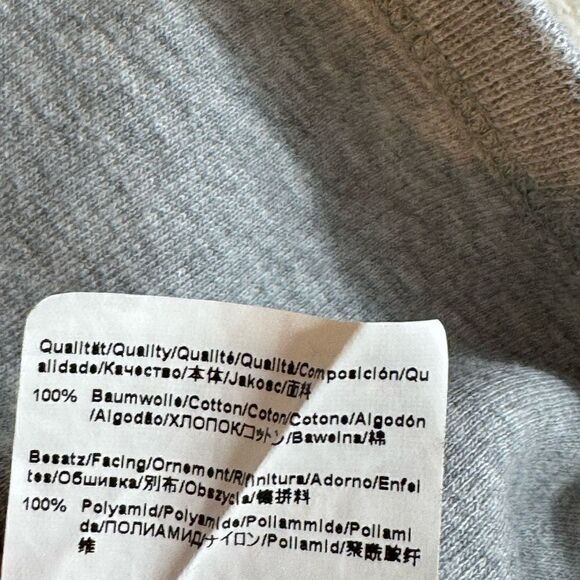 Hugo Boss Sweater Mens Size XL Qouter Zip Gray Cotton Pullover Mock Neck - Picture 12 of 13